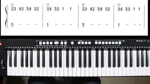 成人电子琴视频教学